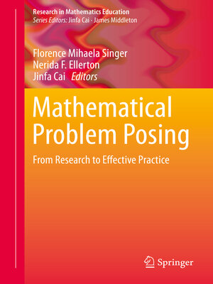 cover image of Mathematical Problem Posing